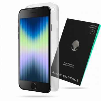 Folie Alien Surface Apple iPhone SE 2022 protectie spate laterale 
