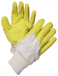 Manusi Protectie PROTEK Latex Alb si Galben-TEM800026 