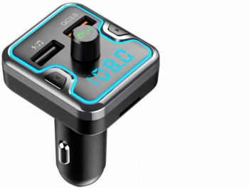 Modulator FM Bluetooth Serioux ABFM45 QC 3.0 microSD Negru