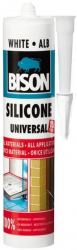 Silicon Universal Bison 280 ml Alb Mastic Etansare Universal Bison Silicone Universal Silicon Alb - TEM423007 