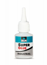 Super Glue Industrial BISON 20 g Gel Adeziv Lipici Universal Lipici Super Glue - TEM401010 