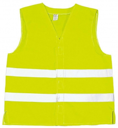 Vesta Semnalizare Protek Galben Neon Poliester 2 Benzi Reflectorizante Vesta Semnalizare Neon Echipament de Protectie - TEM803000 