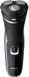 Aparat De Barbierit Philips Lame Rotative Ergonomic Destinat pentru Barba si Mustata Negru/Gri 