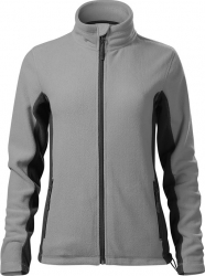 Jacheta fleece pentru dama - 528 Culoare gri cenusiu Marime 2XL 