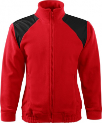Jacheta fleece unisex - 506 Culoare rosu Marime 3XL 