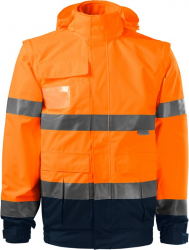 Jacheta unisex - 5V2 Culoare portocaliu reflectorizant Marime L 