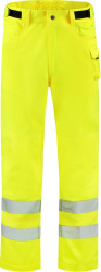 Pantaloni de lucru unisex - T65 Culoare galben reflectorizat Marime 60 
