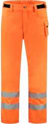 Pantaloni de lucru unisex - T65 Culoare portocaliu reflectorizant Marime 60 