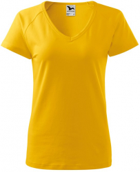 Tricou pentru dama - 1X8 Culoare galben Marime XS 