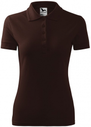 Tricou polo pentru dama - 210 Culoare cafea Marime XL 