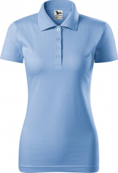 Tricou polo pentru dama - 223 Culoare albastru deschis Marime S 