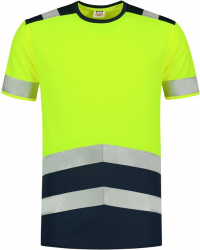 Tricou unisex - T01 Culoare galben reflectorizat Marime L 