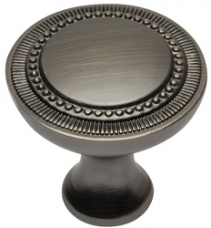 Buton pentru mobila Imperia finisaj titan periat D 31.5 mm 