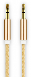 Cablu audio smart cu mufa jack 3.5 mm pentru Aux Rose Gold 