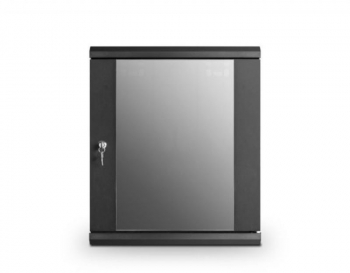 Dulap Rack 19/12U pentru telecomunicatii si retelistica standard industrial de 19 inch montanti fata si spate 