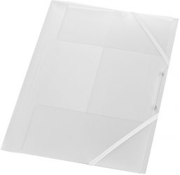 Mapa Cu Elastic A4 Pp 15mm Alb Translucid
