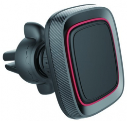 Suport telefon auto magnetic cu fixare in grila de ventilatie si rotatie 360 grade 