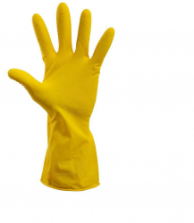 Manusi Menaj Economice Misavan M Latex Galben 1 Pereche - MSV7406 