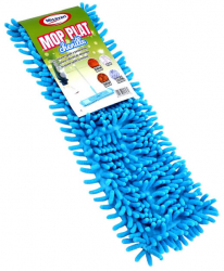 Rezerva Mop Plat Misavan Chenille Microfibra Albastra-MSV90021121 