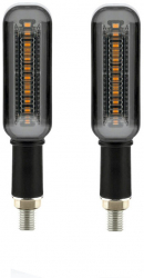Set 2 Lampi LED semnalizare/stop motocicleta 12V 