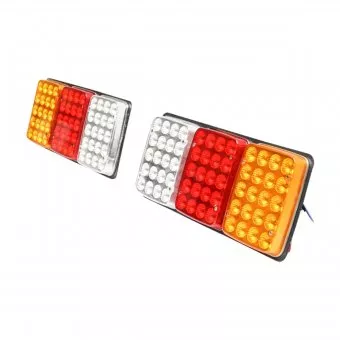 Set lampi spate LED camion remorca tractor etc 33x14 cm 24V 