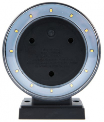 Lampa solara de exterior cu LED prindere in perete negru 