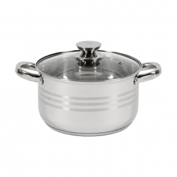 SEMIOALA INOX+CAPAC 22X12.5 CM 4.5 L MYRA COOKING BY 