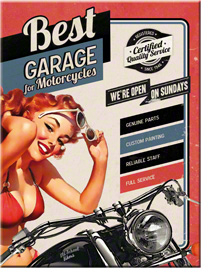 Magnet - Best Garage Red