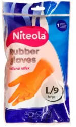 Manusi Menaj din Latex Niteola Marimea L Culoare Portocaliu - ATNL700L 