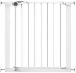 Poarta de siguranta MCT Easy Fit presiune 75-82 cm metal alb N93439 