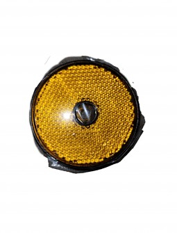 Reflectorizant rotund diametru 80mm galben BK98490 