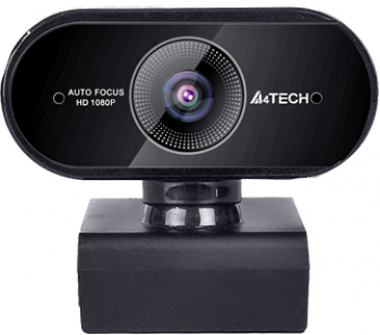 CAMERA web A4TECH Full HD rez 1920 x 1080 USB 2.0 microfon autofocus 75grade vizibilitate negru