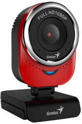 CAMERA WEB GENIUS senzor 1080p Full-HD cu rezolutie video 1920x1080 QCam 6000 microfon red 