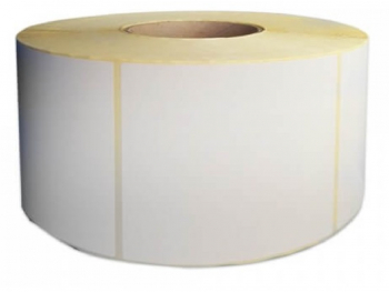 Etichete Semilucioase 100x100 mm 500 Etc/Rola Autocolant Semilucios cu Adeziv Permanent - SL2100