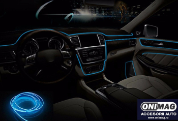 Neon Lumina Ambientala Auto 3M Albastru 