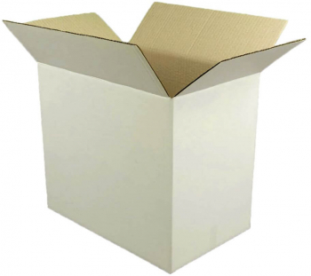 Set 50 Cutii Clasice 300x245x330 mm Carton CO3 Alb/Natur - MEGAAT9302 
