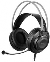Casti A4tech FH200U-GR cu fir negru