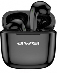 Casti Audio In-Ear Wireless Awei T26 carcasa cu Incarcare 600mAh Negru