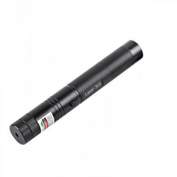 Laser LED KlaussTech Lumina Verde Distanta 10km Lumina Puternica Negru 