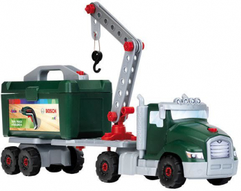 Set de joaca camion cu trusa unelte Ixolino Bosch 