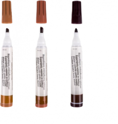 Markere corectoare pentru mobila si accesorii din lemn 3x 2.5 ml 3 nuante de maro Maro JMB-BBL2255 