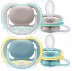 Suzeta ortodontica PHILIPS AVENT Ultra Air SCF349/01 18 luni+ set 2 buc Multicolor 
