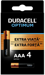 Baterii Duracell R3 AAA Optimum 4 buc 