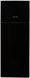 Frigider cu doua usi Finlux FXRA 260B Clasa F 213 l H 144 cm Negru 