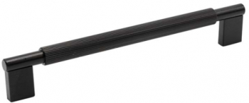 Maner pentru mobila Arpa finisaj negru periat L 1200 mm 