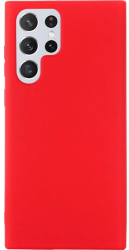 Husa de protectie pentru Samsung Galaxy S22 Ultra 5G bumper soft TPU Rosu ATX-BBL4464 