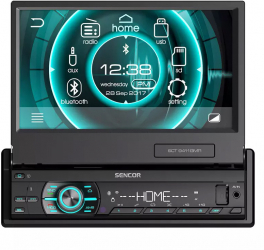 Player Auto FM/AM Bluetooth USB SD Aux cu Display LCD Tactil de 7 inch Putere 4x 40W max 