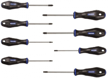Set surubelnite PH Philips/PZ Pozidriv in cruce /TX Torx PROJAHN 8 buc/set 
