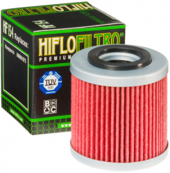 Filtru ulei HIFLO pentru motociclete HF154 