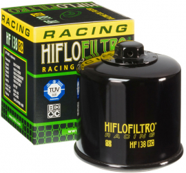 Filtru ulei racing HIFLO pentru motociclete HF138RC 